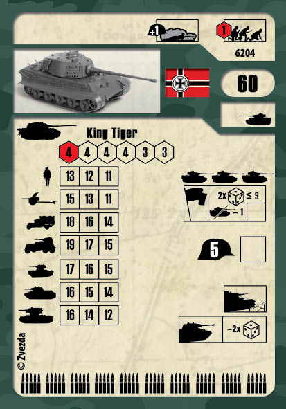 6204 Немецкий тяжелый танк Королевский Тигр Т-VIB Звезда