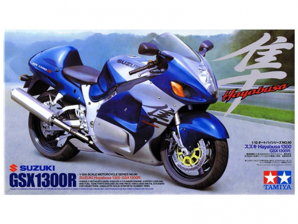 14090 Мотоцикл Suzuki Hayabusa 1300 (GSX1300R) Tamiya