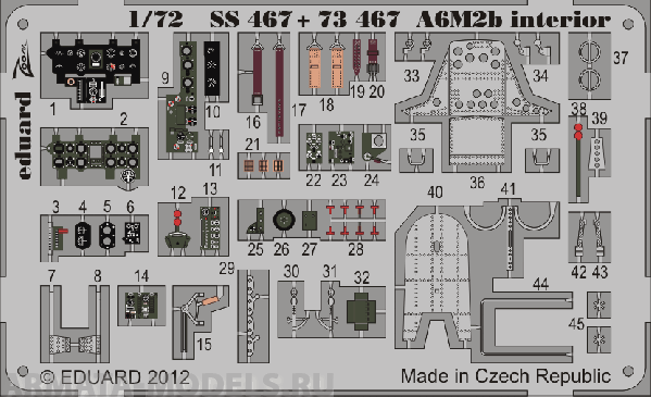 SS467ED  A6M2b for Tamiya 1/72