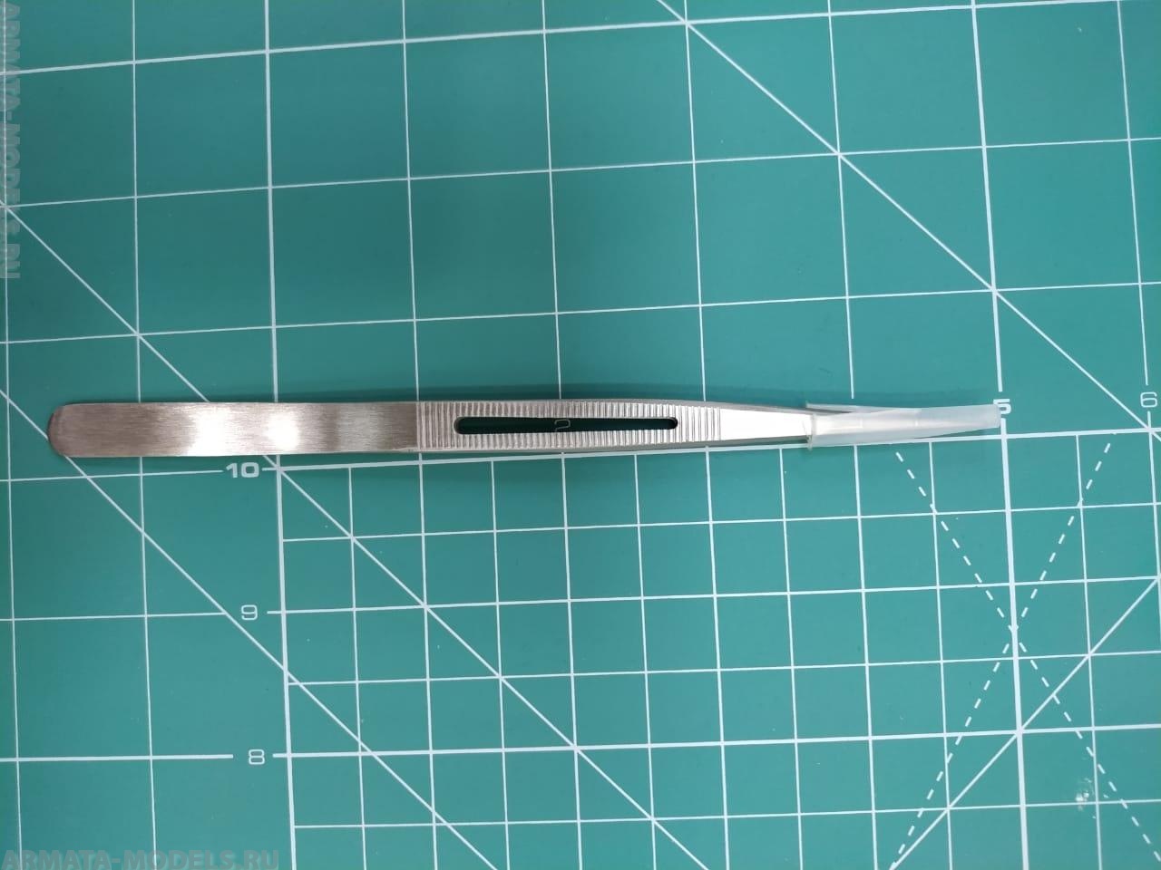 SN5031TW Ювелирный пинцет с одним вырезом, 17 см