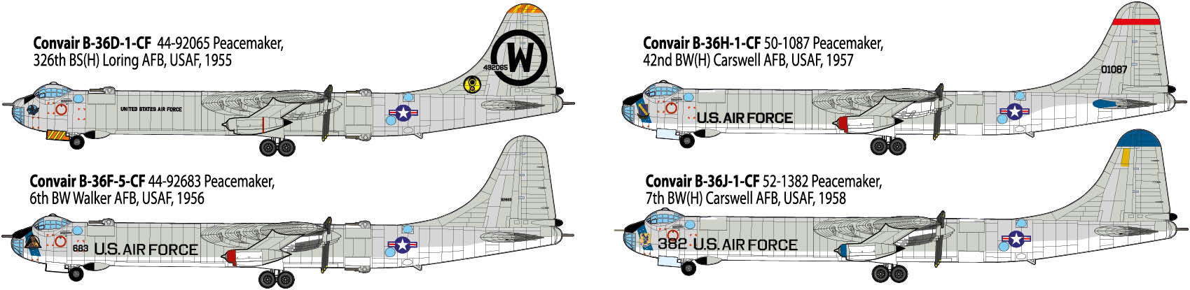 Rod337 Самолет Convair B-36D Peacemaker Roden