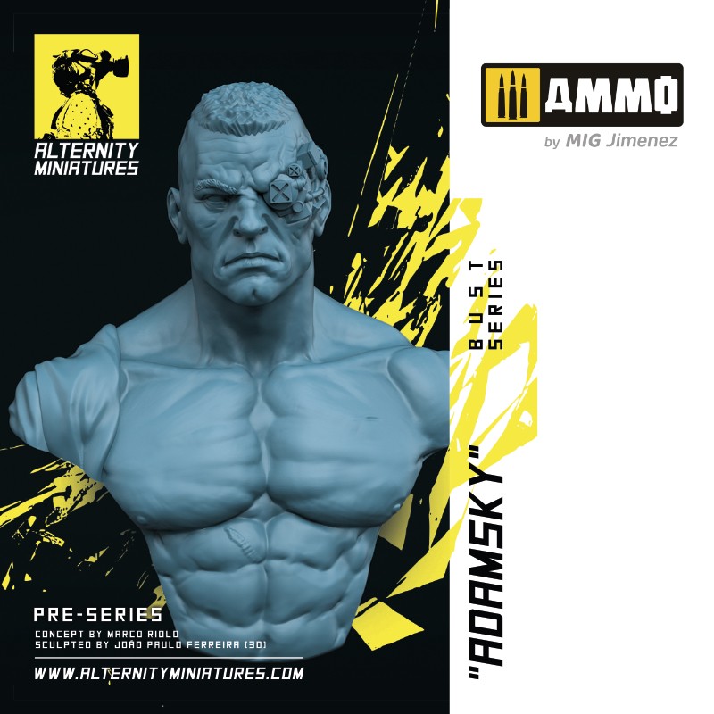MR-AM29 Бюст Adamsky Alternity Miniatures