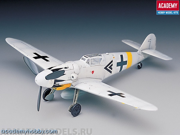 12454 Самолет Messerschmitt Bf-109G-14 Academy