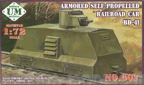 Armored self-propelled railroad car BD-41