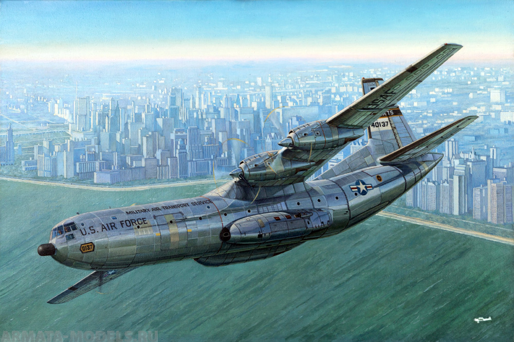 Rod333 Самолет Douglas C-133A Cargomaster Roden