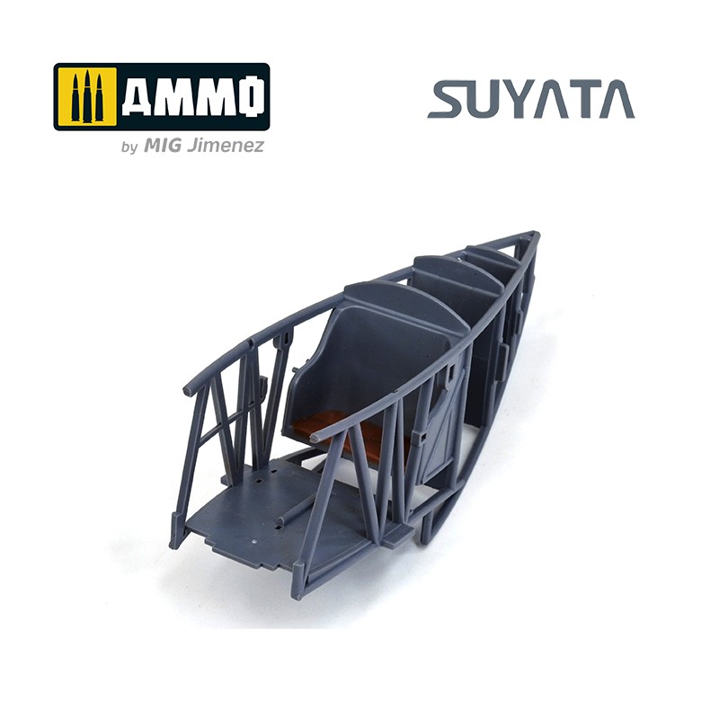 SK001 Сборная модель Fokker Dr.I & Red Baron Suyata