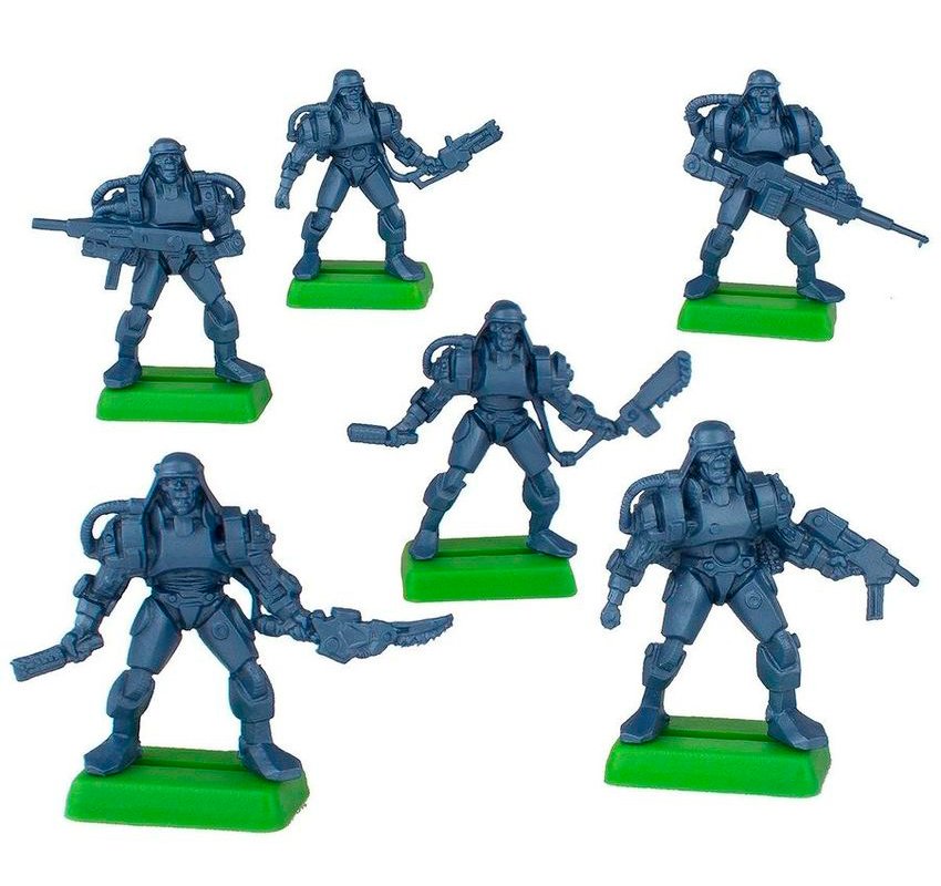 00836 Легкая Роботизированная киберпехота сингл БП Технолог