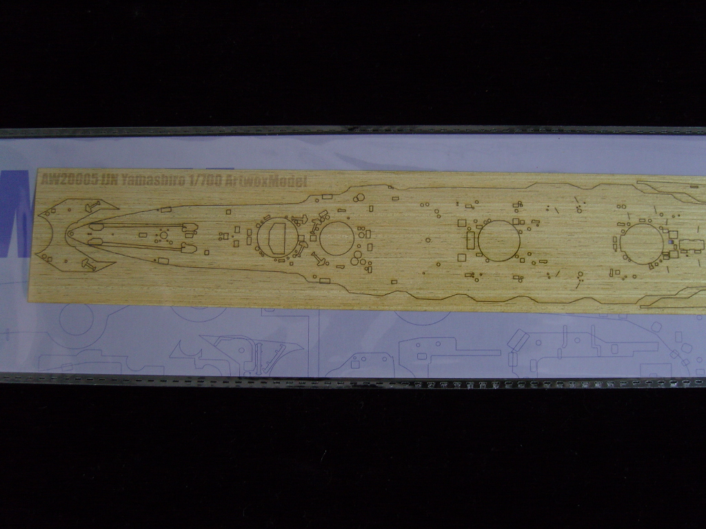 AW20005 Деревянная палуба для IJN Yamashiro