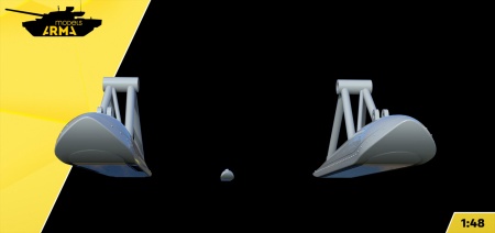 AM48296 Лыжи для И-16