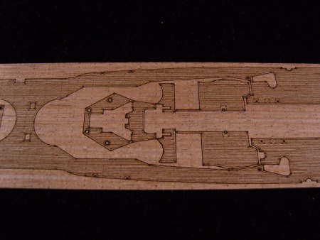 AW20075 Деревянная палуба для IJN Nagato 1933