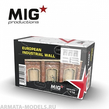MP72-096 Сборная модель аксессуаров из пластика European industrial wall