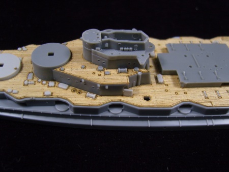 AW20015 Деревянная палуба для IJN HIEI