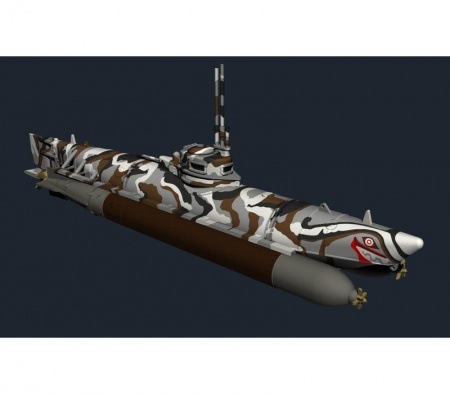 SN72006 Biber German Midget Submarine Special Hobby