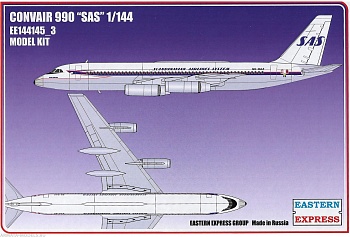 ЕЕ144145_3 Авиалайнер CV990 SAS