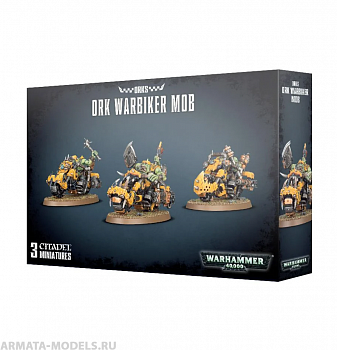50-07 Набор Орки: Банда Боевых Байкеров (Ork Warbiker Mob) (2021)