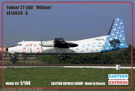ЕЕ144116_6 Пас. самолет Fokker F-27-500 Milliner Восточный экспресс