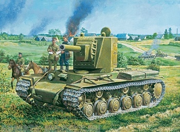 ЕЕ35089 КВ-2 обр. 1940 г. Тяжелый танк (152 мм пушка)