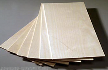 AMATI231520 Трехслойная фанера толщиной 2 мм