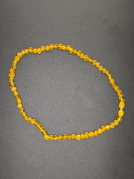 AAM0038 Бусы из натурального янтаря детские