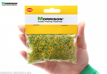 004pcr003 Цветочная присыпка для макета Жёлтые цветы 100мл.