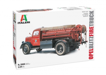 3966ИТ Пожарная машина CAR BLITZ FIRETRUCK Italeri