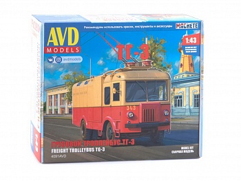 4091AVD Сборная модель Грузовой троллейбус ТГ-3