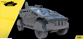 AM35957 Бронеавтомобиль ЦСН ФСБ «Фалькатус» с пулеметной турелью