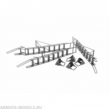 LP48043 Стремянка, стремянка для обслуживания и колодки для самолетов Су-30 (Не для свободной продажи)