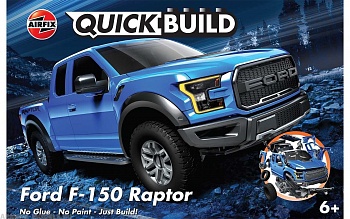 J6037 Сборная модель автомобиля QUICKBUILD Ford F-150 Raptor