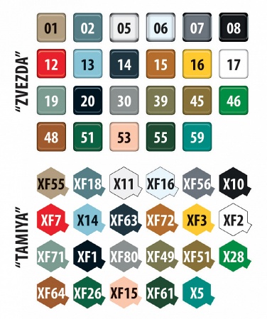 4812 Советский ударный вертолет Ми-24П Звезда