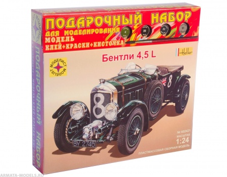 ПН602421 Автомобиль Bentley 4,5L (1:24) Моделист
