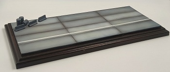 HE-48031 Подставка 'Бетонка' на деревянной основе Размер 40*20чм(Не для свободной продажи)