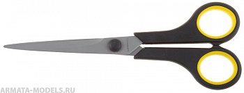 40465-18 Ножницы MASTER хозяйственные, двухкомпонентные ручки, 175мм