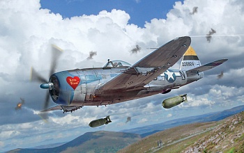 2835ИТ Самолет P-47D E.T.O.