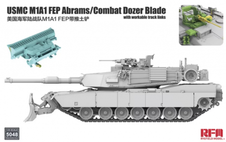 RM-5048 M1A1 FEP Abrams/Combat Dozer Blade Rye Field Model (RFM)