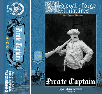 A-053 Бюст Капитан пиратов